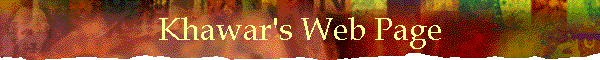 Khawar's Web Page